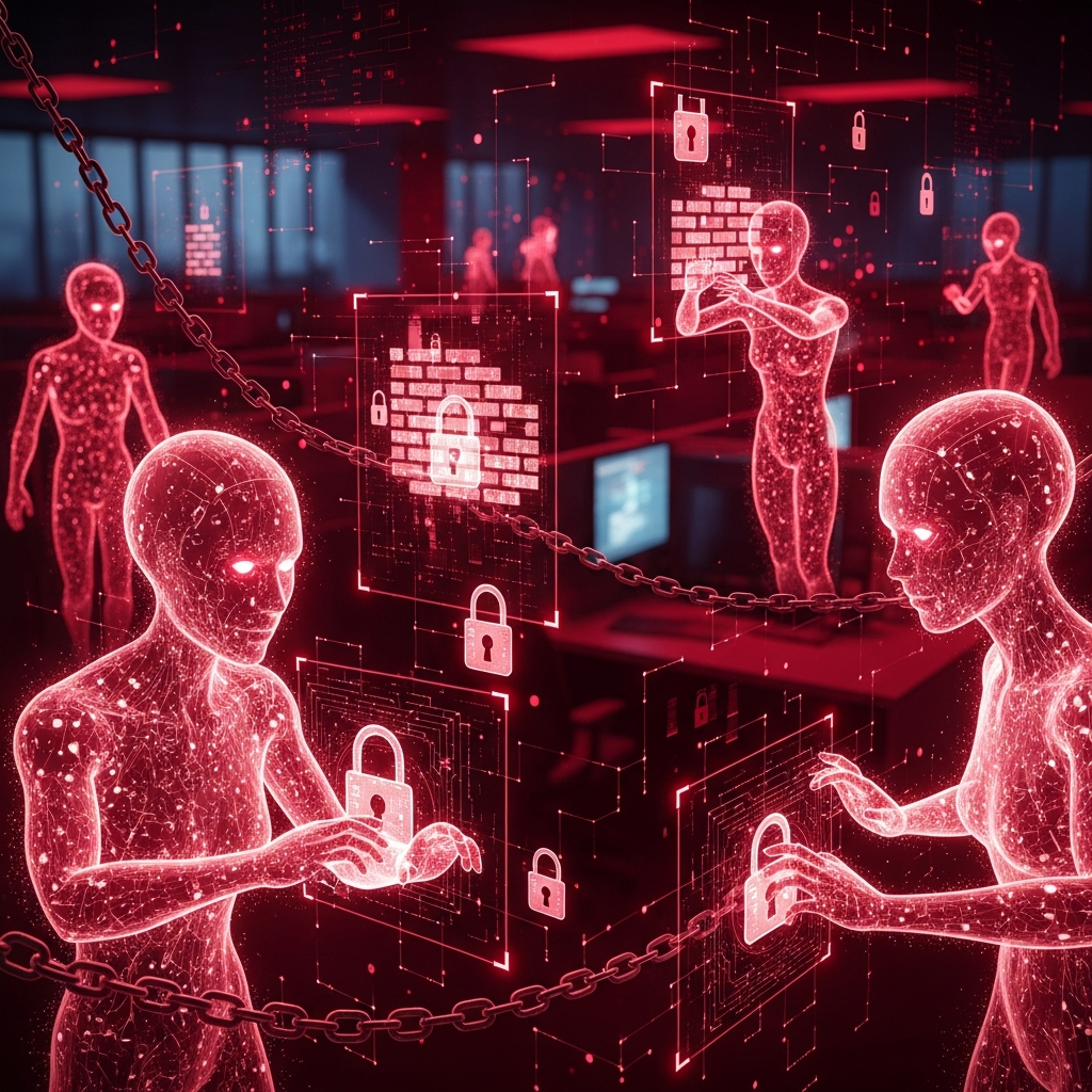 Rogue AI Agents in Corporate Networks